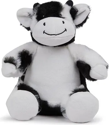 Produktbild von Mumbles MM060 | Mini-Häschen, Löwe, Giraffe, Einhorn und Eule Print Me - Farbe: Black & White Cow - Größe: One Size