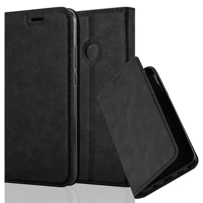 Image de Cadorabo Housse pour Huawei P20 LITE 2018 / NOVA 3E Housse de protection en noir Housse pour portable Etui Case Cover Fermeture magnétique