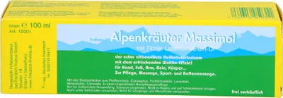 Obrázek produktu pro Alpské byliny Massimol, 100 ml