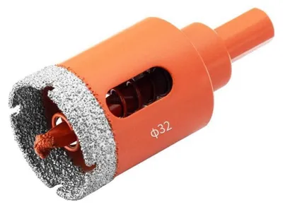Produktbild von Diamant Lochsäge 32mm mit Zentrierbohrer für Fliesen, Keramik, Glas, Granit