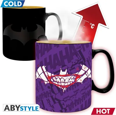Produktbild von Batman Keramiktasse Heat Change - Batman Hahaha (460 ml)
