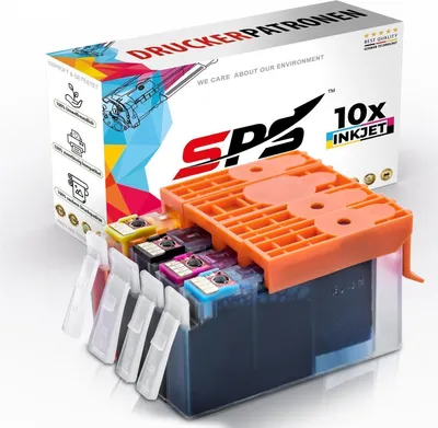 Produktbild von 10er Multipack Set kompatibel für HP Photosmart C5393 Druckerpatronen 364XL