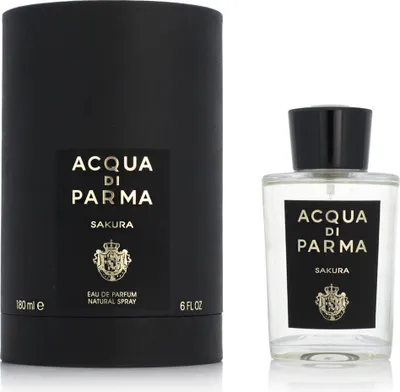 Obrázok produktu pre Acqua di Parma Sakura, Letné, 180 ml, Nádoba na jedno použitie, Bergamot, Mandarínka, Ružové korenie, Bergamot, Yellow Mandarin, Pink Pepper, Sakura, Jazmín