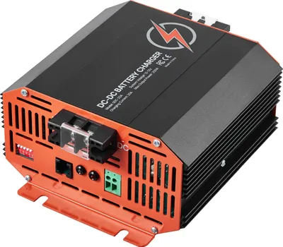 Obrázek produktu pro SucceBuy 12V 20A DC/DC nabíječka 250 W pro olověné, lithiové, AGM, GEL a mokré baterie
