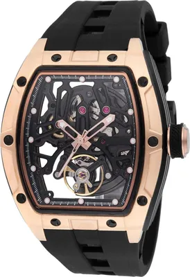 Zdjęcie produktu dla Invicta S1 Rally 49032 Zegarek Męski - Mechanizm Automatyczny - Stal Nierdzewna z Czarną Tarcza - 44 mm