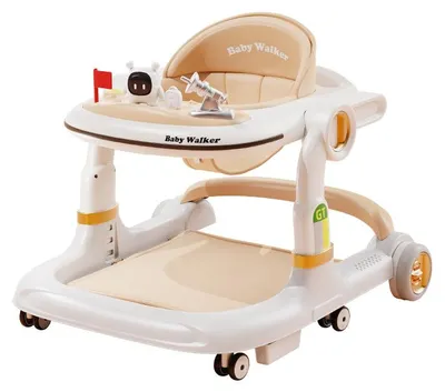 Immagine prodotto di Girello Tavalax - con pannello musicale e di gioco, con effetti luminosi e LED, regolabile in altezza, adatto per 6-10 mesi - Girello regolabile di Tavalax con console di gioco e sistema di sicurezza - per neonati e bambini piccoli in fasi di sviluppo attivo, con particolare attenzione all'ergonomia, alla libertà di movimento, alla stabilità, al piacevole comfort di seduta, al funzionamento intuitivo e a vari momenti di gioco nella cameretta o nel soggiorno | ergonomico, orientato al comfort e