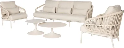 Produktbild von Suns Tosca Loungeset 5tlg. inkl. 2 Kaffeetische