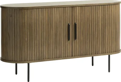 Image de Sideboard >Nerja< in Eiche braun furniert - 140x76x45 (BxHxT)