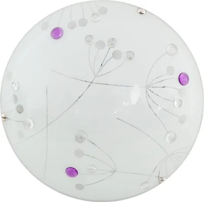 Produktbild von Candellux FLORAL Deckenleuchte LED Glas Weiß