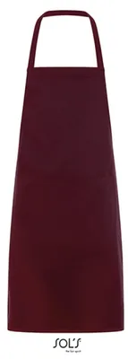 Produktbild von SOLs 01744 | Gramercy Apron - 80 x 63 cm - Farbe: Burgundy - Größe: 80 x 63 cm