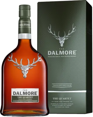 Produktbild von Dalmore Quartet + Box 1000ml 41,5% Vol.