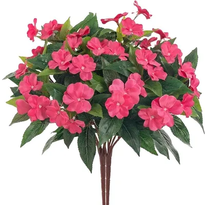 Image de Fleurs artificielles, bouquet de fleurs de haute qualité, décoration intérieure élégante, rose, L-e