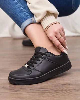 Obrázek produktu pro Royalfashion Černé sportovní dámské tenisky Estess, velikost 38