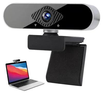 Productafbeelding van 1080P Full HD webcam met microfoon, plug & play, ondersteunt 360°