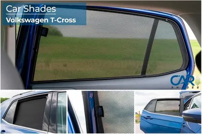 Image de Car Shades Pare-soleil pour voiture Pare-brise Noir 80 cm