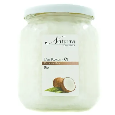 Bio Kokosöl 480g kaltgepresst unraffiniert nativ vegan Hautöl Haaröl