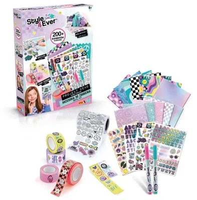 Produktbild von Projekt Deko Kreativ-Set: 200 Teile zum Dekorieren