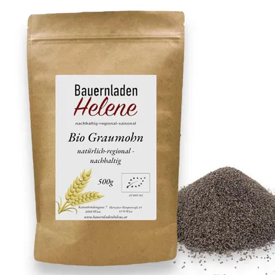 Produktbild von Bauernladenhelene -Graumohn, 500g