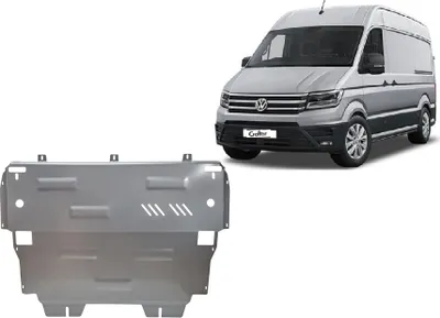 Image de Protection anti-encastrement en aluminium pour Volkswagen Crafter