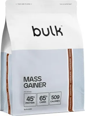 Produktbild von Bulk Mass Gainer (2500g) Chocolate - Gewichtszunahme - Ohne Kreatin