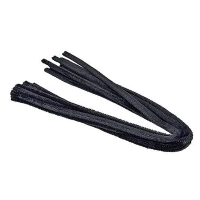 Immagine prodotto di Scovolino in ciniglia Meyco in peluche nero 50cm