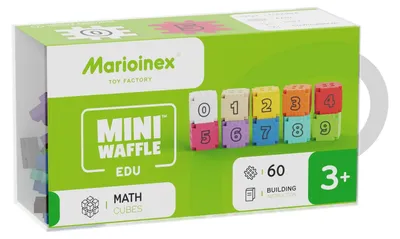 Obrázek produktu pro MARIOINEX Wafer bloky EDU kostky mate. 60el 06408