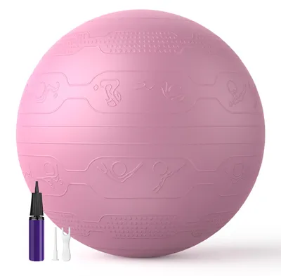 Productafbeelding van Gymnastiekbal met Anti-Burst Functie en Pomp voor Fitness en Yoga