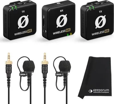 Obrázek produktu pro Rode Wireless ME Dual s 2x Lavalier II a hadříkem