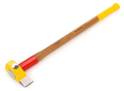 Produktbild von Spalthammer aus Holz, Farbe Gelb - Gewicht: 4,2 kg - Griff aus Hartholz (Hickory) - Spalthammer für mittelgroße Holzstücke