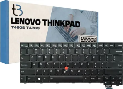 Zdjęcie produktu dla Klawiatura do laptopa Tradebit dla modeli Lenovo T460S i T470S, układ US QWERTY, podświetlana
