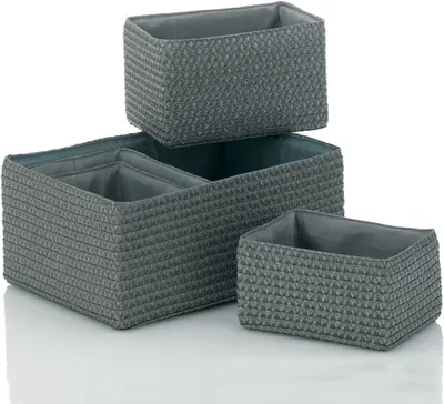 Zdjęcie produktu dla Kela 21783, Kosz na rzeczy, Szary, Prostokątny, Plastik, Monochromatyczny, Wewnętrzna
