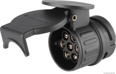 Produktbild von HERTH+BUSS ELPARTS Anhänger-Adapter Adapter Steckdose 51305472 52mm Kunststoff