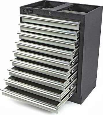Produktbild von HBM Profi-Werkzeugschrank mit 9 Schubladen für Werkstattausrüstung