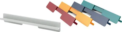 Immagine prodotto di magnetoplan Ablageleiste Infinity Wall 114607035 lichtgrau
