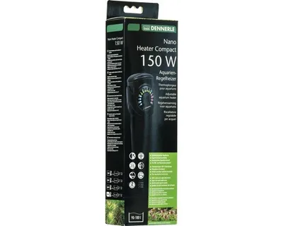 Image de Dennerle Nano Heater Compact 150 Watt | Chauffage de régulation pour aquariums de 90 à 180 litres