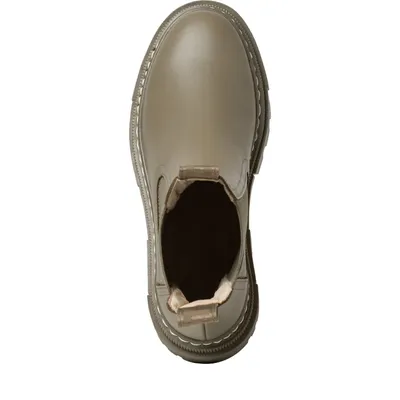 Produktbild von Tamaris Damen Stiefelette Leder Chelsea Boot cleane Optik Profilsohle 1-25491-41, Größe:36 EU, Farbe:Grün