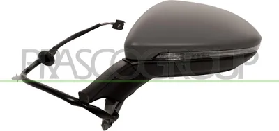 Produktbild von PRASCO VG4007316 Außenspiegel Seitenspiegel Links für VW Golf VII Schrägheck (5G1, BQ1, BE1, BE2) Beheizt mit Memory Asphärisch Grundiert Elektrisch