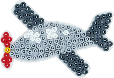 Produktbild von Hama Midi-Stiftplatte Flugzeug, weiß