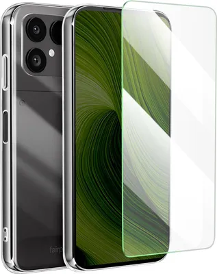 Immagine prodotto di Mayaxess, set protettivo 2 in 1 cover + pellicola Fairphone 6, trasparente