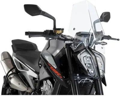 Zdjęcie produktu dla PUIG naked sport screen transparent ABE zatwierdzony dla Ktm