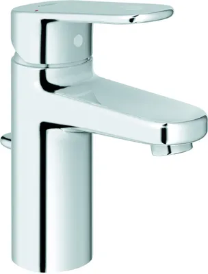 Image de Mitigeur lavabo Grohe EuroPlus 32612 EcoJoy avec tirette, chromé, mitigeur monocommande