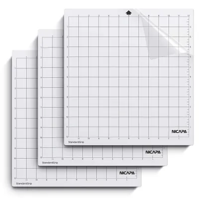 Schneidematten für Silhouette Cameo, 30x30 cm, 3er-Pack, StandardGrip