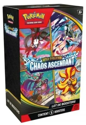 Obrázok produktu pre Pokemon – Kartová hra Mega Evolúcia: Chaos Rising, balíček (francúzska verzia)