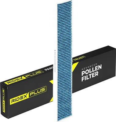 Produktbild von RIDEX PLUS 424I0544P Innenraumfilter Pollenfilter für VW TOURAN (1T1, 1T2) Aktivkohle