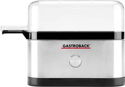 Zdjęcie produktu dla GASTROBACK 42800 Kociołek do jajek na 1-3 jajka 280 W, stal nierdzewna