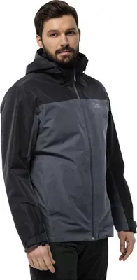 Produktbild von Jack Wolfskin Taubenberg 3in1 Jacke Schwarz,Grau M Herren Schwarz,Grau M