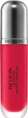 Produktbild von Revlon Ultra HD Matte Lipcolor, Rot, Feuchtigkeitsspendend, Frauen, Matte, Flasche, Wachs