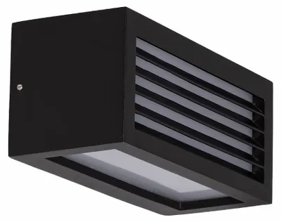 Produktbild von Wandleuchte Außen Aluminium Verina Schwarz