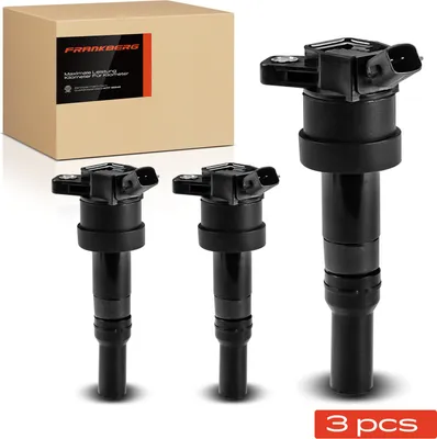 Immagine prodotto di Frankberg 3x modulo di accensione bobina di accensione per Hyundai i10 i20 Coupe KIA Picanto Rio III Notchback IV Stonic 1.2L anno dal 2008