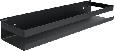 Produktbild von Edelstahl Duschregal - Badezimmer Organizer - Ohne Bohren - Schwarz - 40 CM